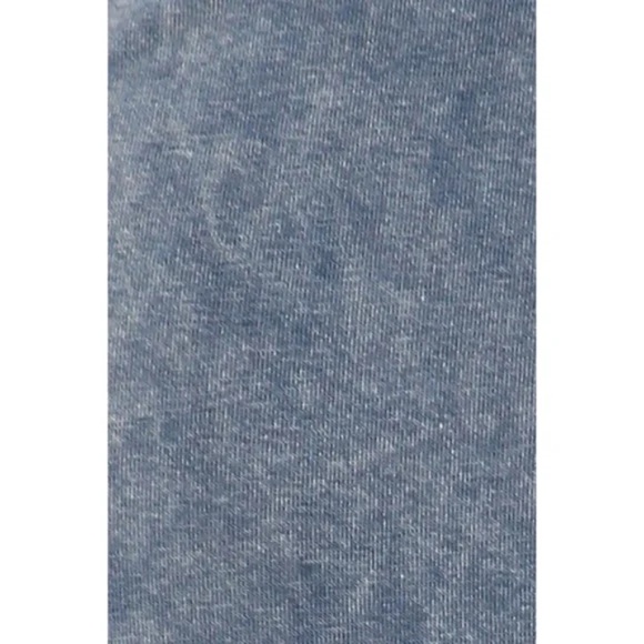 Blue Gray Boho Mineral Wash Flared Stretch Pants - Picture 5 of 6